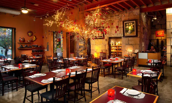 restaurant, building, room, café, table, coffeehouse