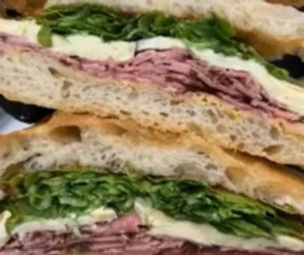 food, ingredient, meat, leaf vegetable, bread, finger food