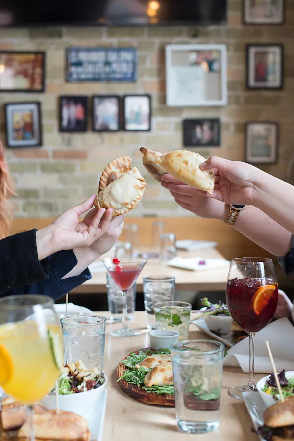 food, tableware, fast food, finger food, empanada, pasty