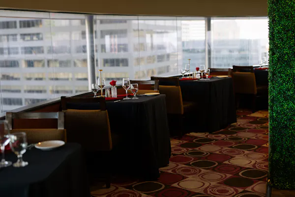 furniture, table, chair, restaurant, glass, kitchen & dining room table