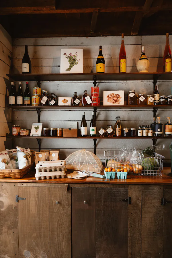 shelf, shelving, bottle, wood, furniture, glass bottle