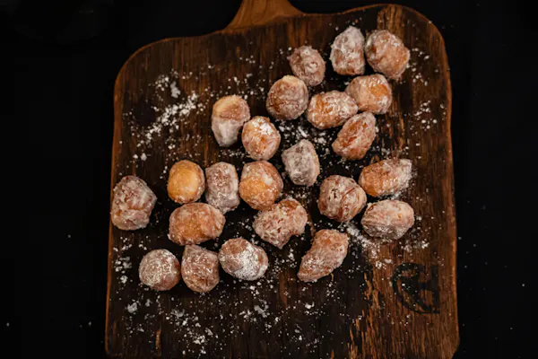 food, ingredient, recipe, cooking, powdered sugar, finger food