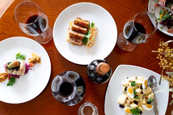 food, tableware, dishware, plate, ingredient, table