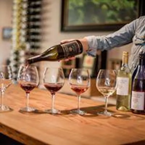 tableware, bottle, table, drinkware, stemware, wine