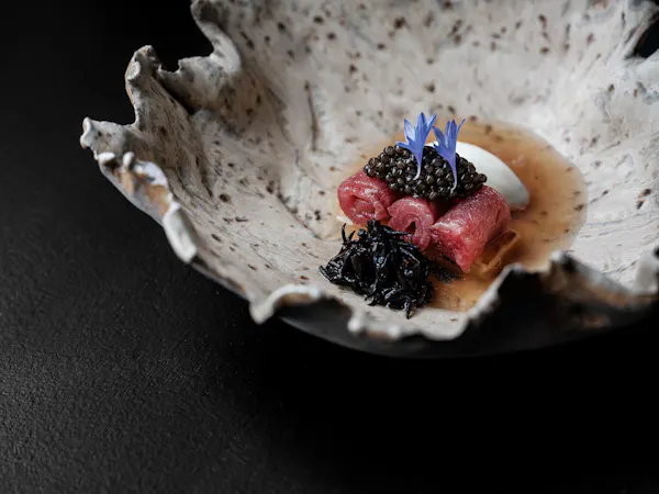 food, ingredient, culinary arts, dishware, serveware, garnish