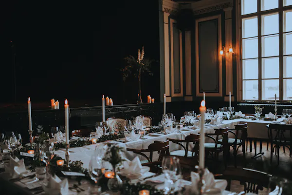 furniture, table, restaurant, drinkware, chair, glass