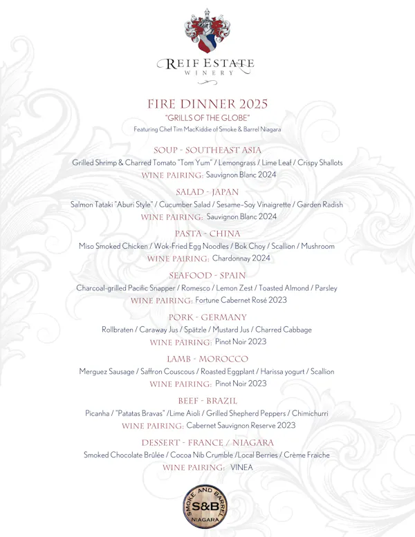 restaurant menu