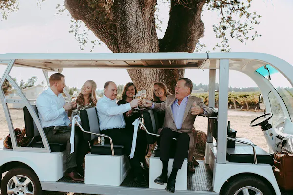 golf cart, fender, bumper, tread