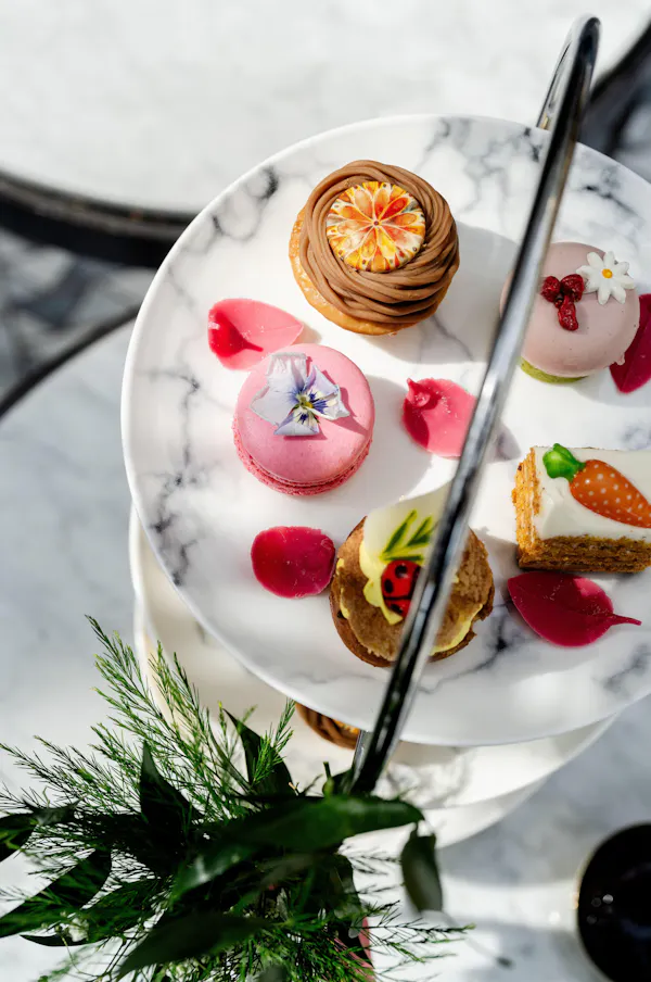 food, tableware, dessert, fruit, ingredient, cake