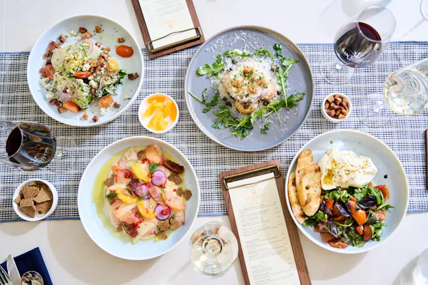 food, tableware, ingredient, dishware, salad, table