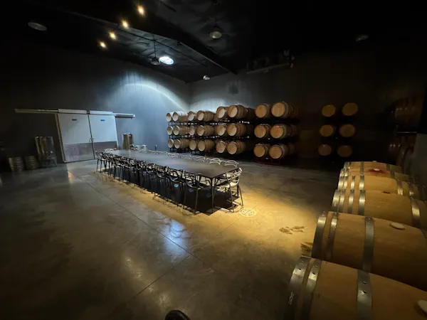 flooring, floor, barrel, winery, ceiling, hall