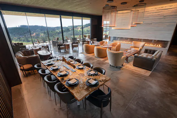 furniture, chair, restaurant, kitchen & dining room table