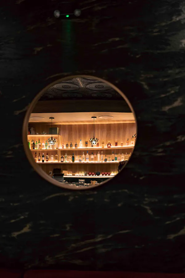 wood stain, varnish, light fixture, night, bar
