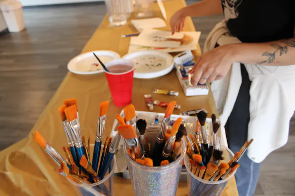 brush, personal care, paint brush, cosmetics, nail, paint