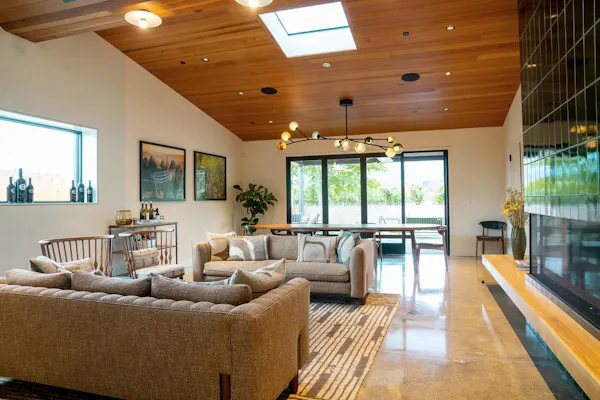 property, furniture, couch, plant, floor, living room