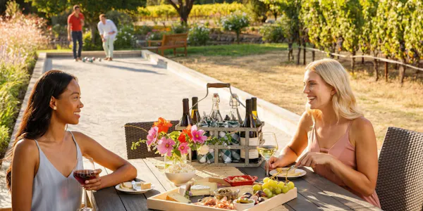 food, tableware, furniture, table, drinkware, alcoholic drink