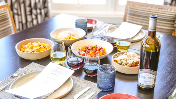food, tableware, drinkware, furniture, table, serveware