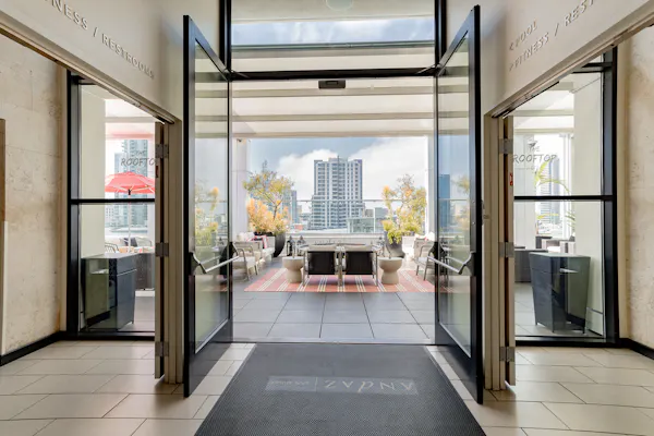 flooring, floor, glass, ceiling, composite material, door
