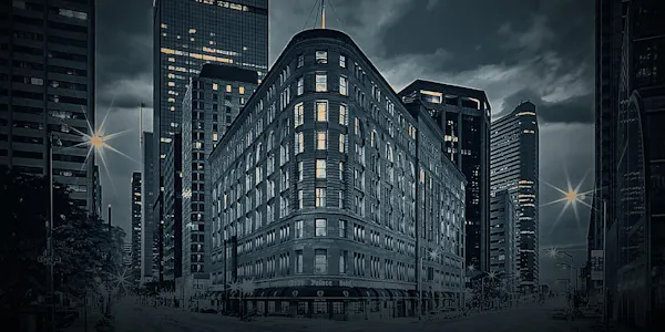 building, urban area, city, metropolitan area, high-rise building, metropolis