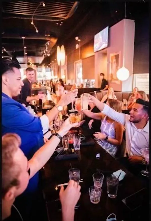 hand, tableware, drinkware, drinking establishment, barware, entertainment