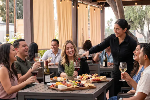 food, tableware, furniture, table, restaurant, drinkware