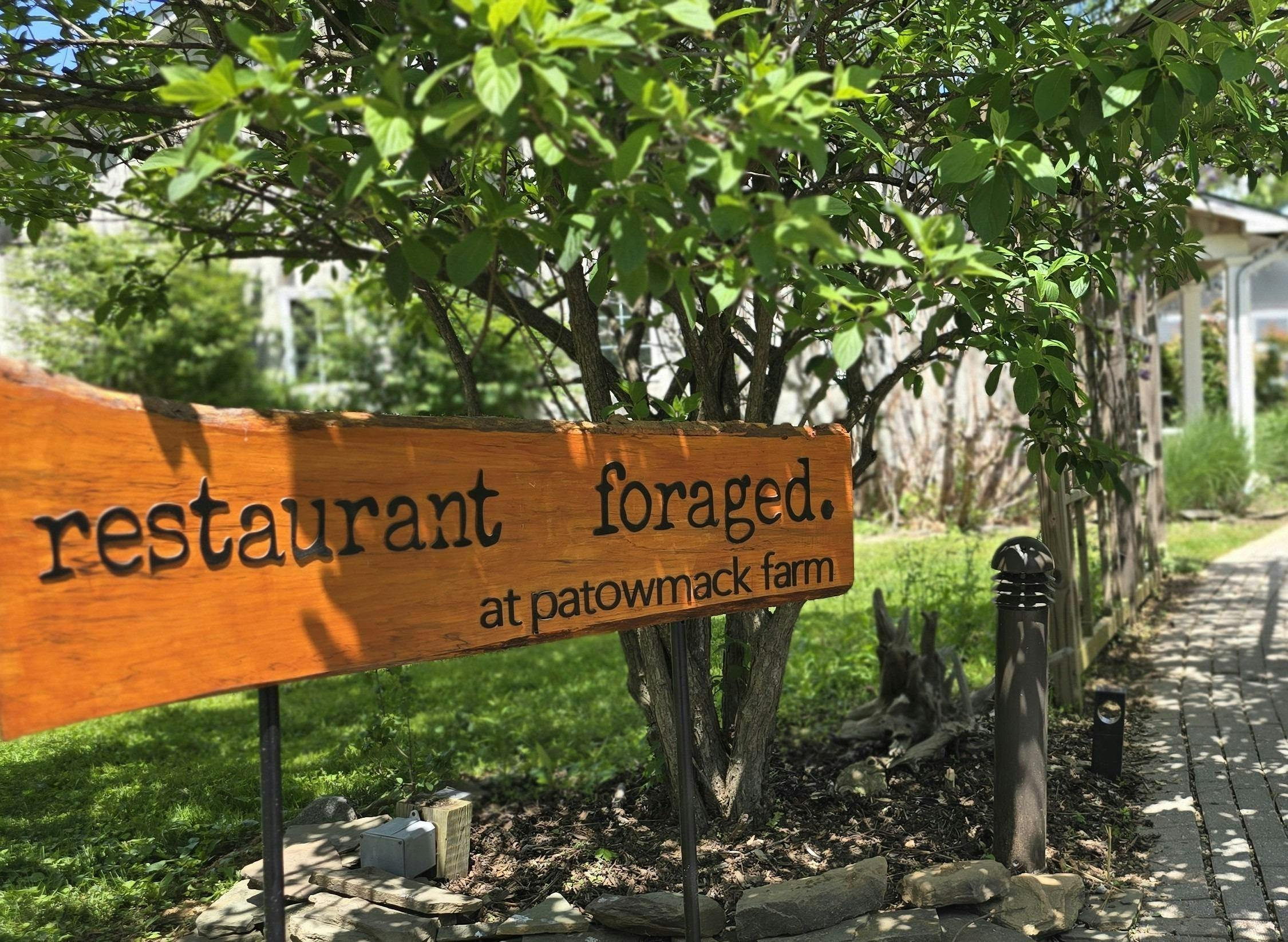 restaurant foraged. at patowmack farm
