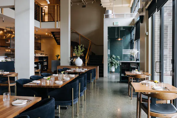 furniture, table, restaurant, chair, kitchen & dining room table, cafeteria
