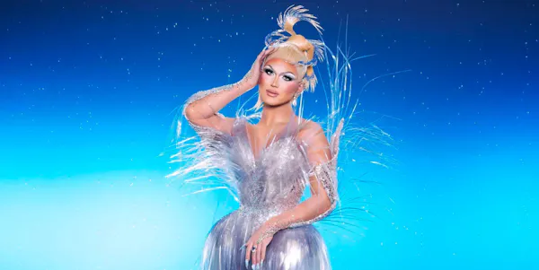 blue, cg artwork, blond, fashion model, model, fictional character