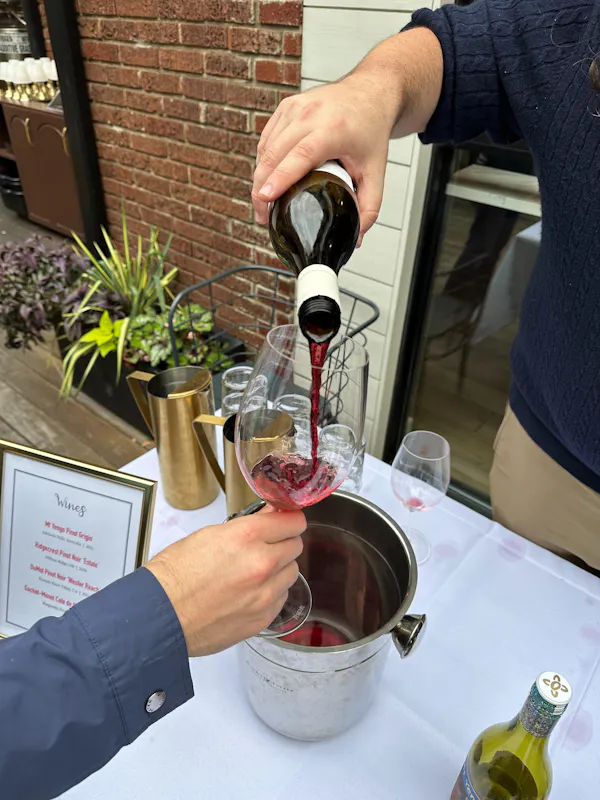 tableware, drinkware, plant, bottle, stemware, wine