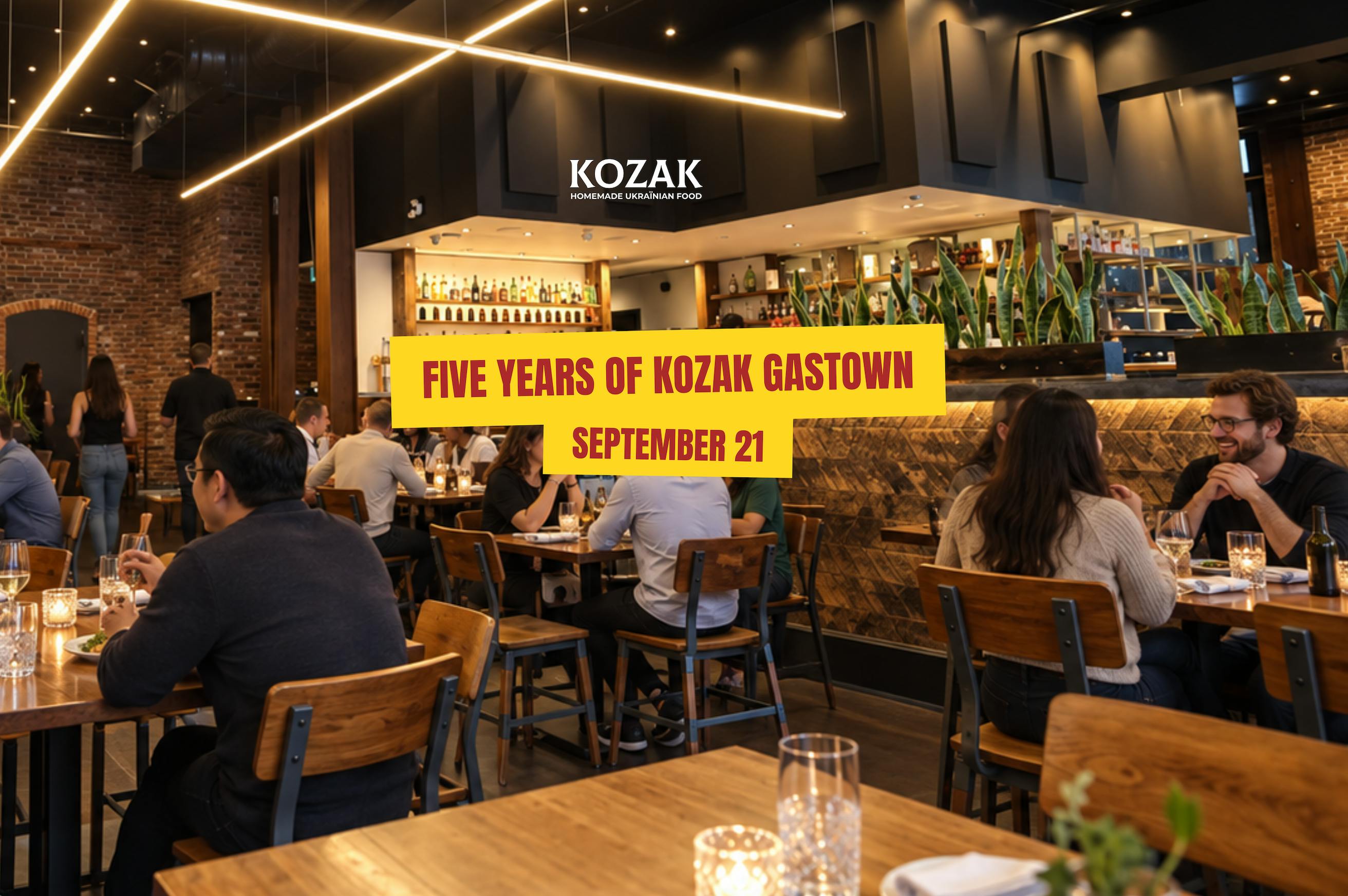 Kozak Ukrainian Restaurant & Bar - GASTOWN