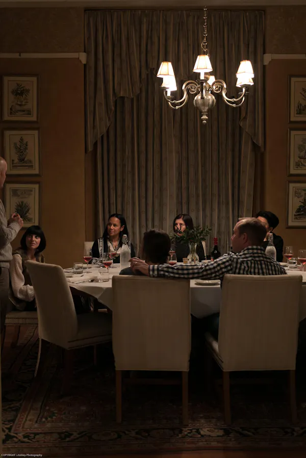furniture, table, tablecloth, textile, chair, lighting
