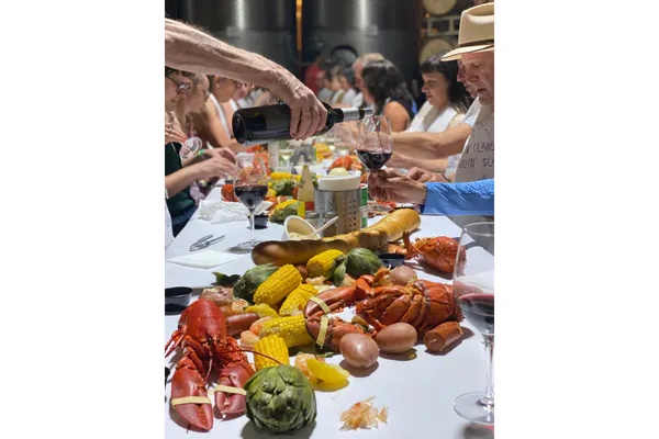 food, tableware, table, seafood, seafood boil, ingredient