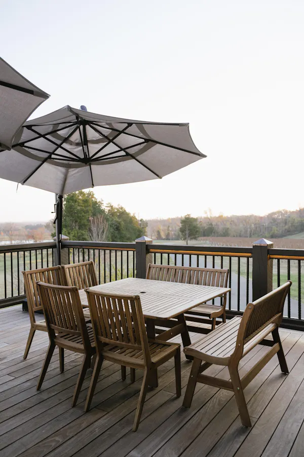 furniture, outdoor furniture, wood, chair, table, outdoor table
