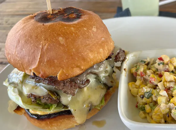 food, ingredient, bun, sandwich, corn kernels, staple food