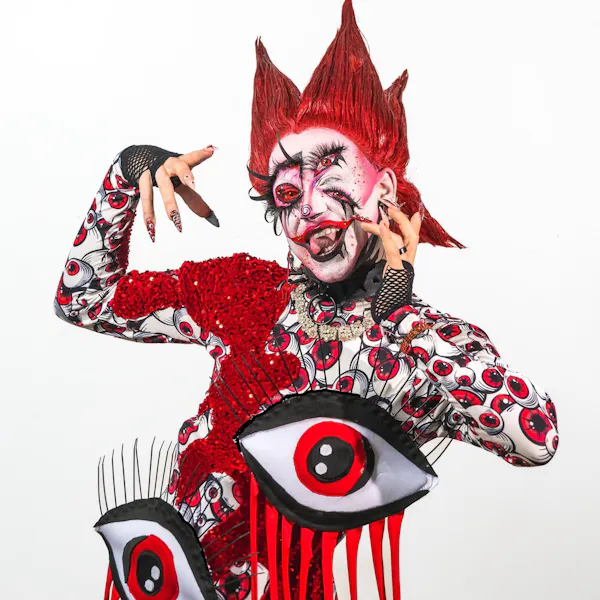 entertainment, costume, costume design, performing arts, headpiece, paint