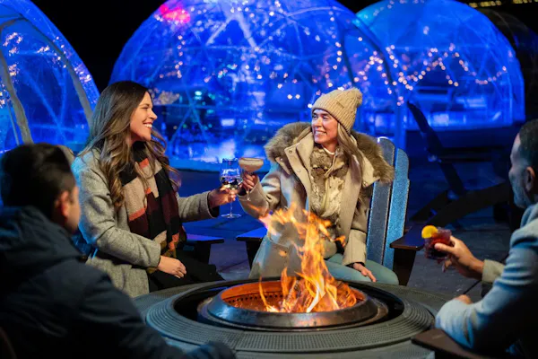lighting, night, fun, winter, leisure, fire