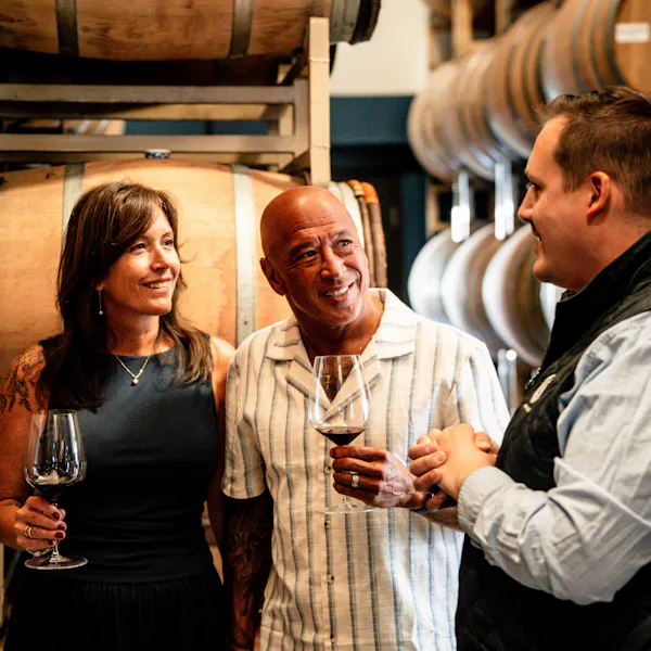 face, smile, barrel, winery, alcoholic drink, liquor