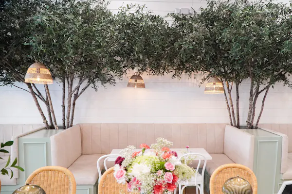 wood, furniture, flowerpot, outdoor table, outdoor furniture, houseplant