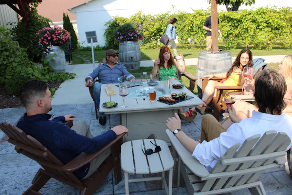 furniture, outdoor furniture, table, chair, leg, human body