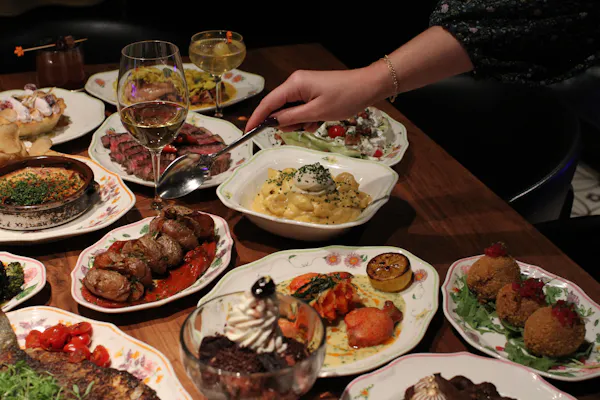 food, tableware, ingredient, dishware, table, plate