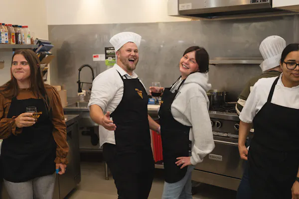head, smile, cook, apron, chef, cooking