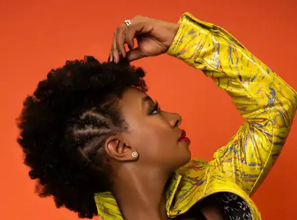yellow, fashion, afro, jheri curl, fashion model, makeover
