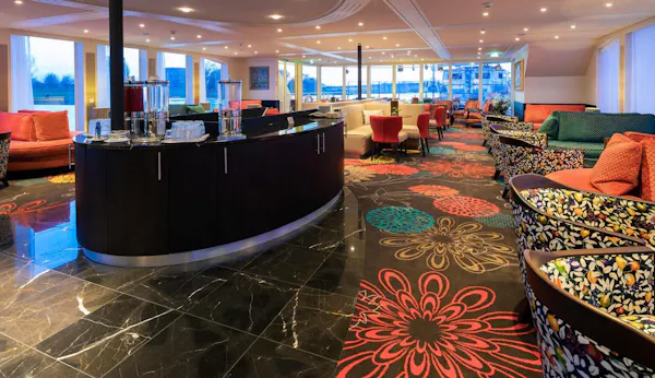 furniture, ceiling, chair, restaurant, varnish, hall