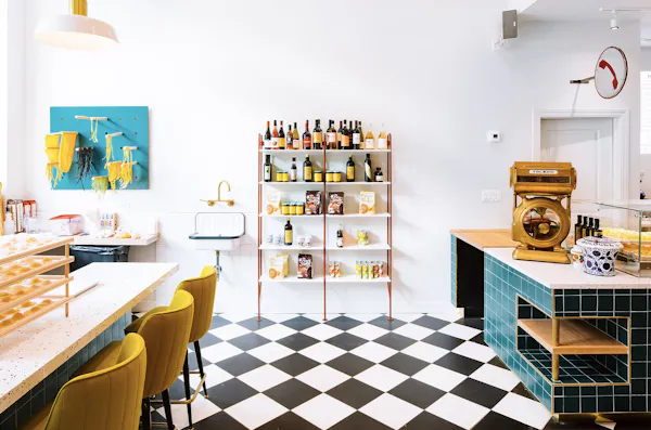 room, property, furniture, building, yellow, wall