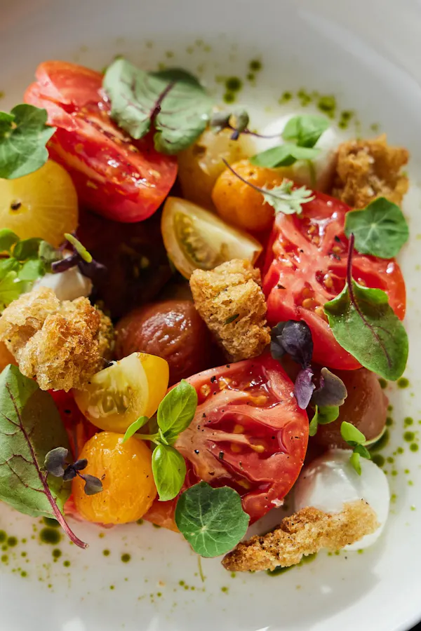 food, ingredient, recipe, fines herbes, leaf vegetable, cherry tomatoes