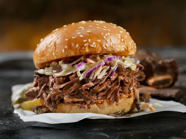 food, ingredient, pulled pork, meat, pork, recipe