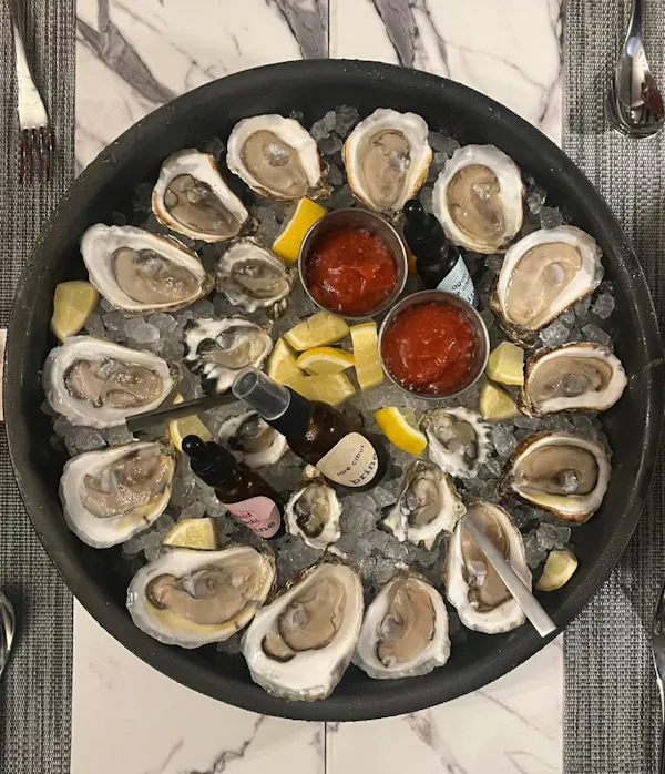 food, tableware, ingredient, seafood, oyster, bivalvia