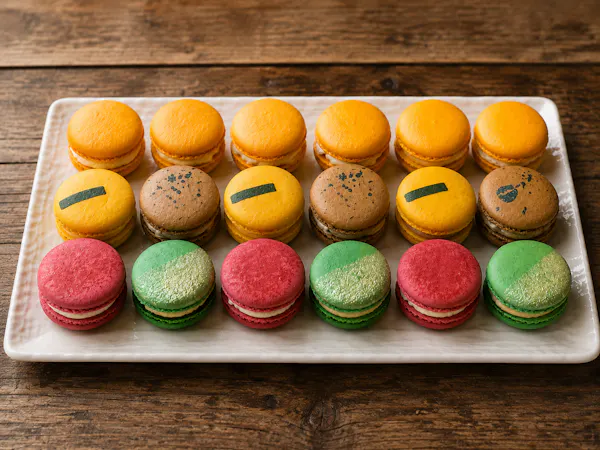 food, macaroon, finger food, sandwich cookie, ingredient, dessert