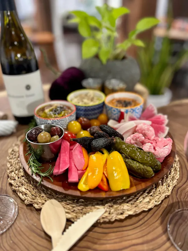 food, tableware, table, plant, dishware, plate