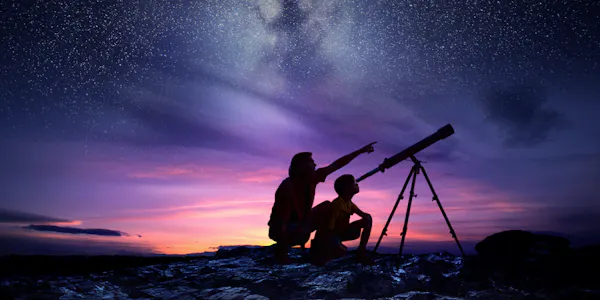 astronomy, astronomical object, telescope, constellation, tripod, night